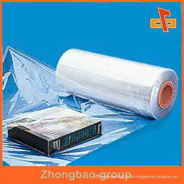 Kundenspezifische Bestellung luftdichte Verpackung weiche PVC / BOPP schrumpfen Wrap Film für Aufbewahrungsbox / Flasche Verpackung